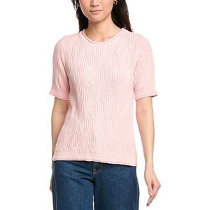 Jones New York Womens  Knit Textured Top, Pink